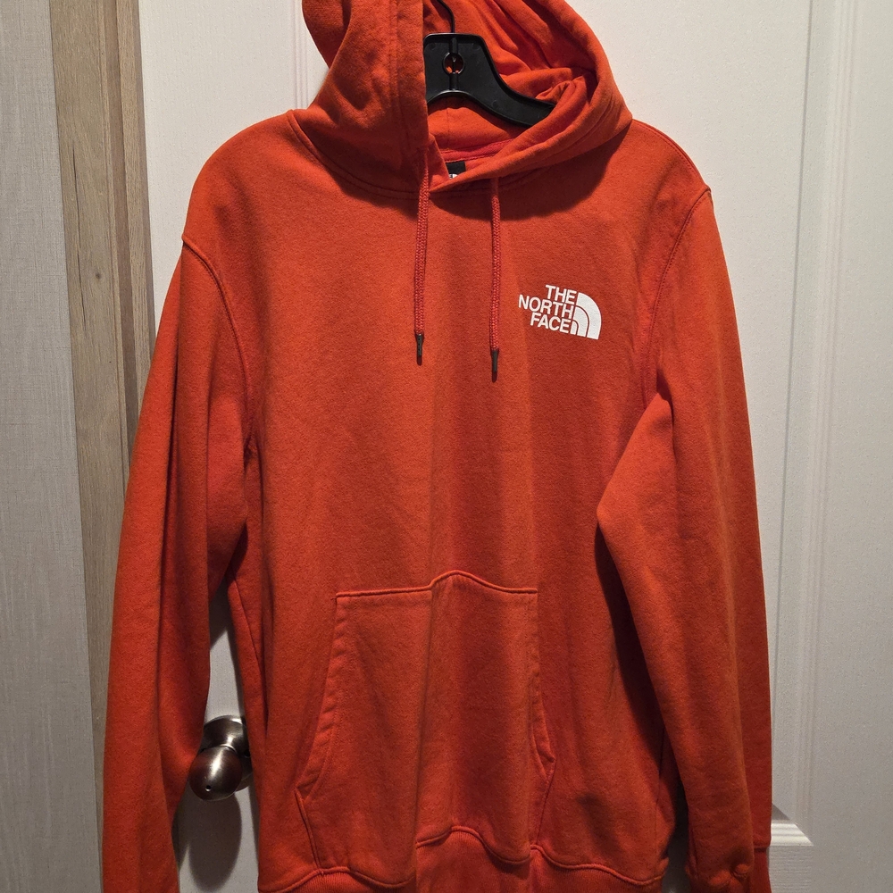 The North Face Men's Orange Hoodie